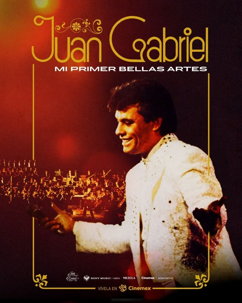 El concierto histórico de Juan Gabriel en Bellas Artes volverá al cine.webp